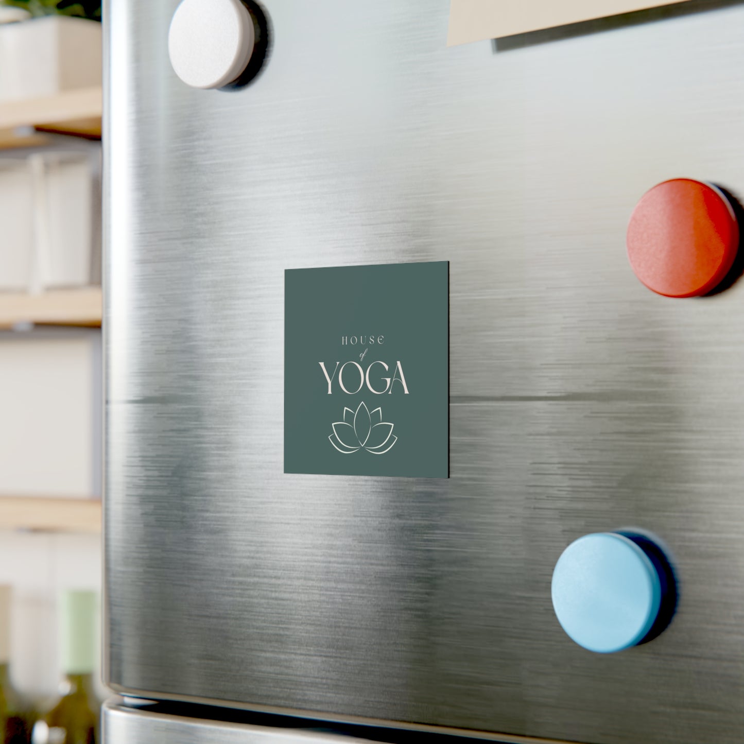 House of Yoga Magnet — Calm & Mindful Home Decor
