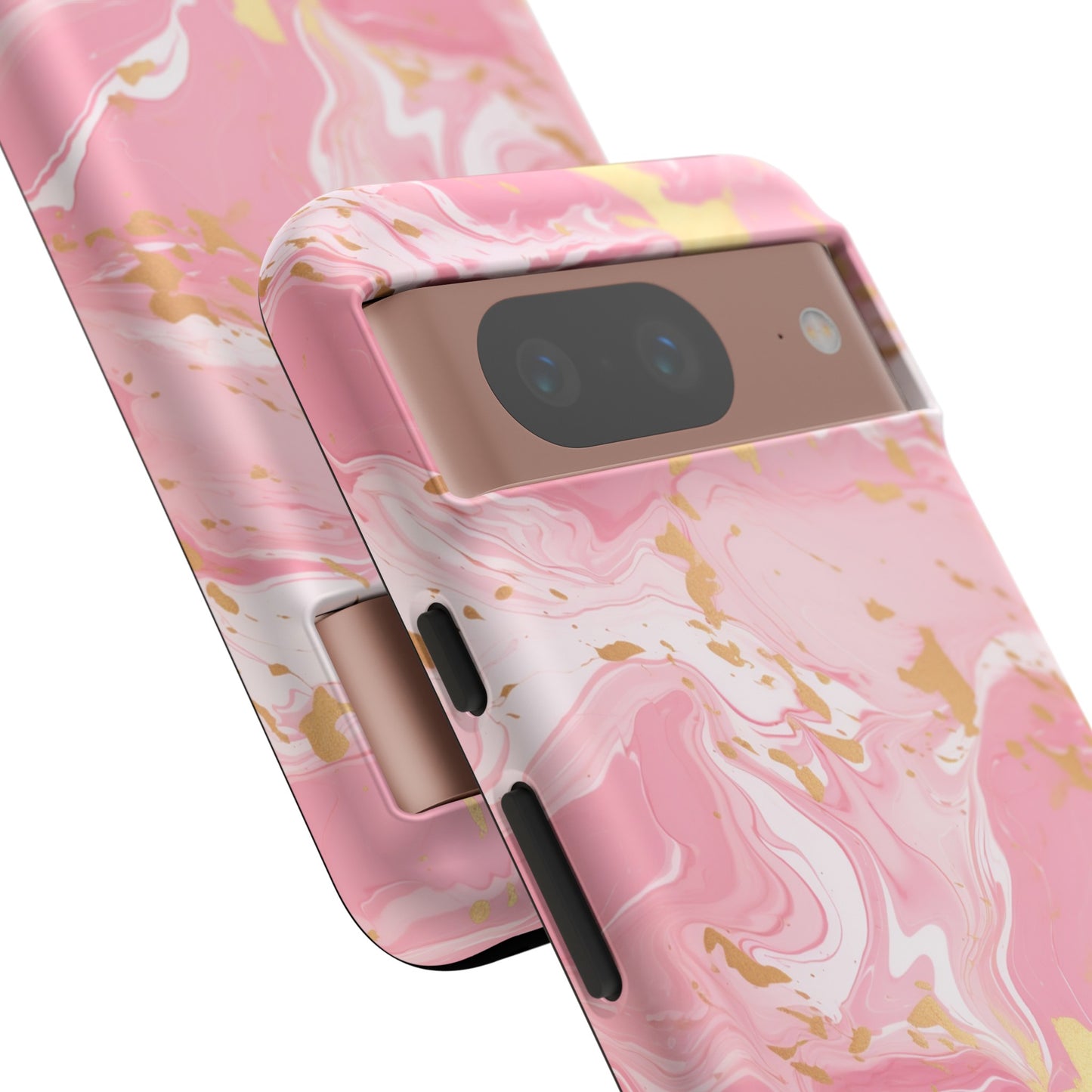 The Pink Marble Phone Case