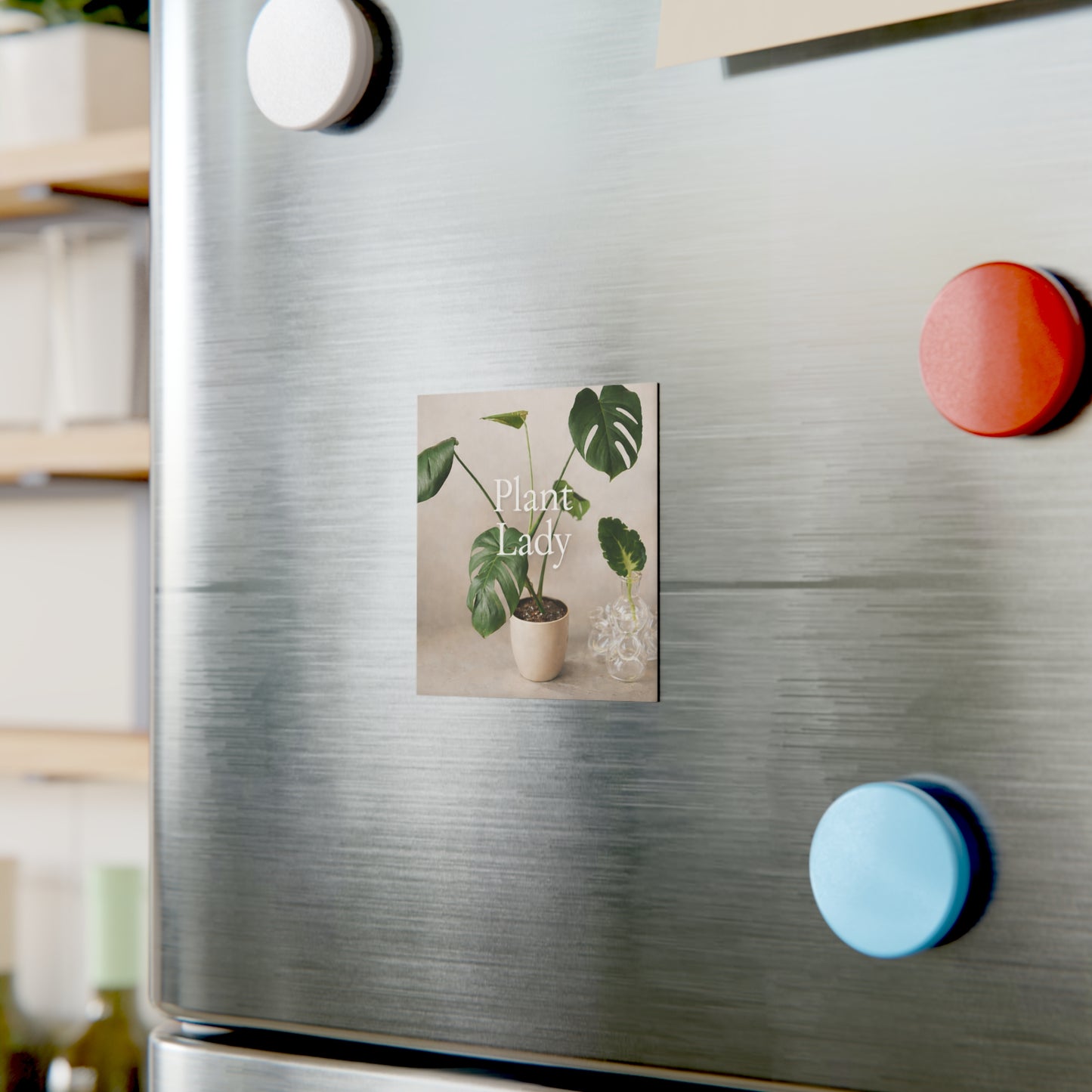 Plant Lady – Boho Botanical Monstera & Vases Magnet