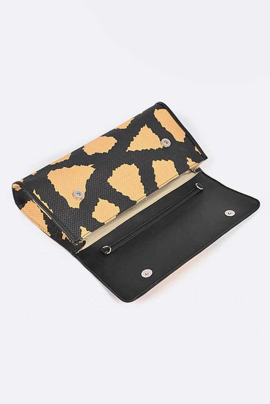 Artsy Wristlet Clutch - - The Queens Hanger Boutique -