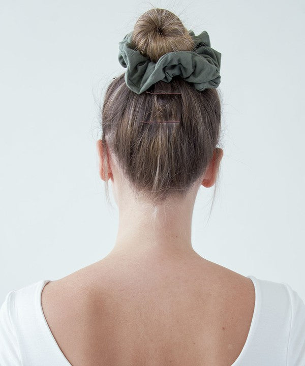 BAMBOO Big Size SCRUNCHIES - - The Queens Hanger Boutique -