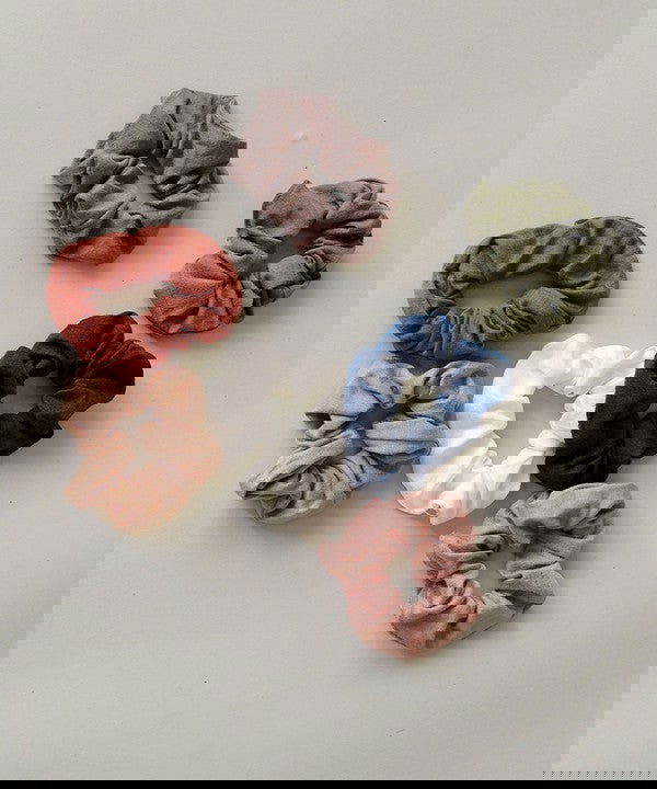 BAMBOO REGULAR SIZE SCRUNCHIES - - The Queens Hanger Boutique -