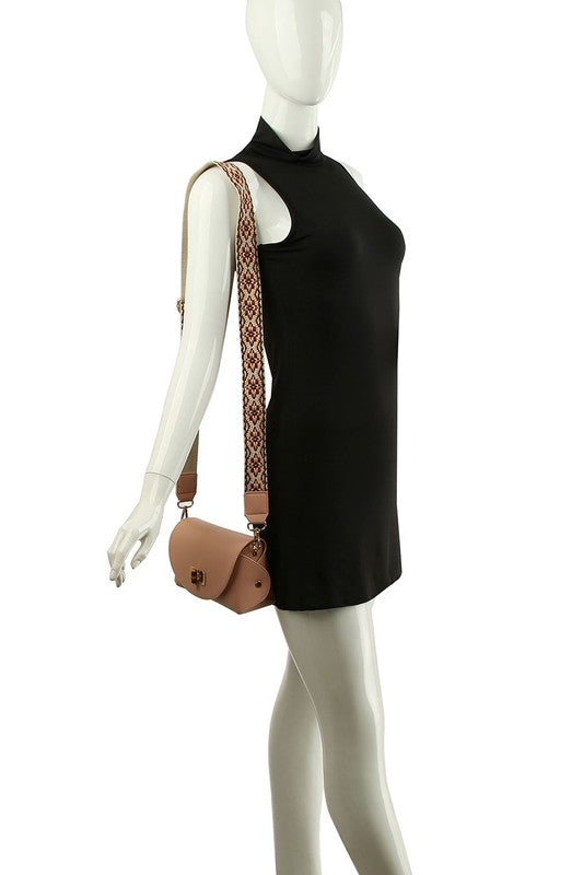 Bamboo Twist Crossbody Bag - The Queens Hanger Boutique