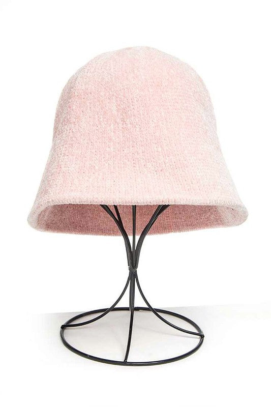 Chenille Lux Bucket Hat - - The Queens Hanger Boutique -