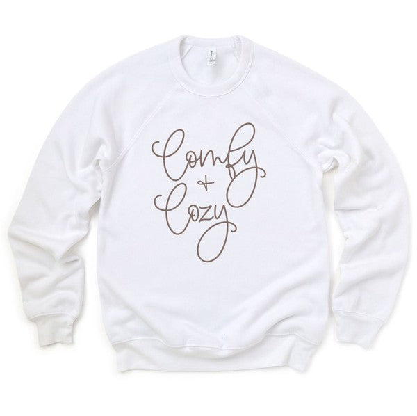 Comfy & Cozy Bella Crew Sweatshirt - - The Queens Hanger Boutique -