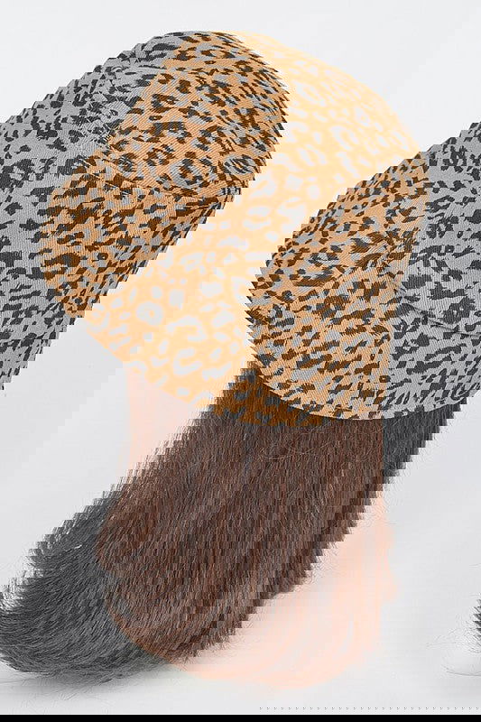 Leopard Printed Bucket Hat - - The Queens Hanger Boutique -