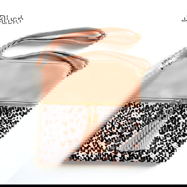 Leopard Tassel Crossbody - - The Queens Hanger Boutique -