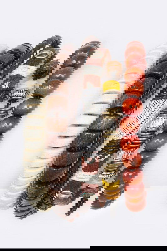 Mix Leather Bracelet Set - - The Queens Hanger Boutique -