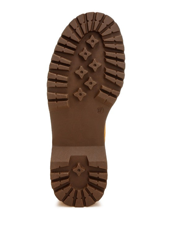 Parula High Ankle Suede Boots - - The Queens Hanger Boutique -