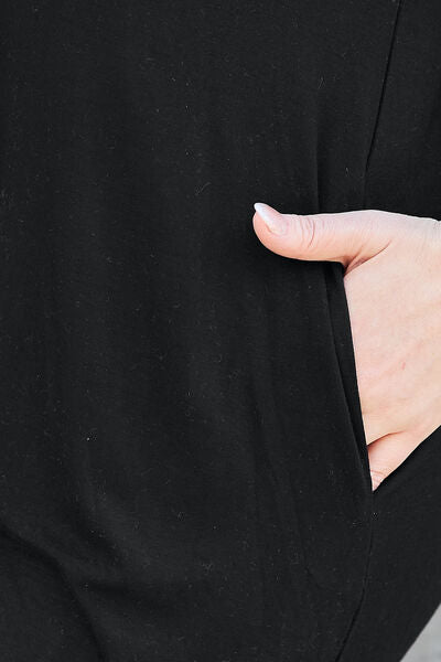 Short Sleeve Dress with Pockets S-3XL - The Queens Hanger Boutique