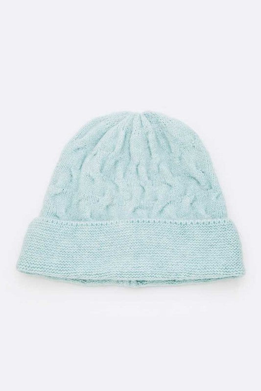 Slouchy Fit Soft Knit Beanie - - The Queens Hanger Boutique -