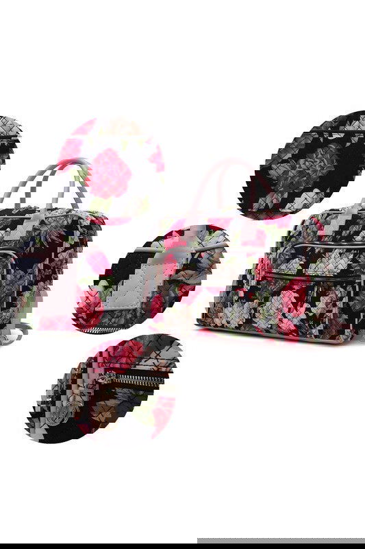 The Botanical Voyage Duffle Bag - The Queens Hanger Boutique