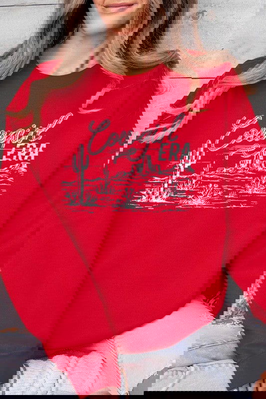 The Cowgirl Era Fleece Sweatshirt - The Queens Hanger Boutique