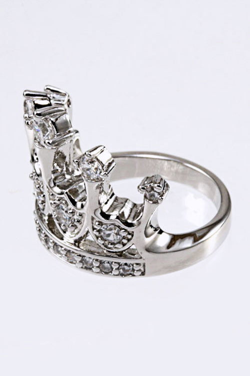 The Glam Crown Ring - The Queens Hanger Boutique