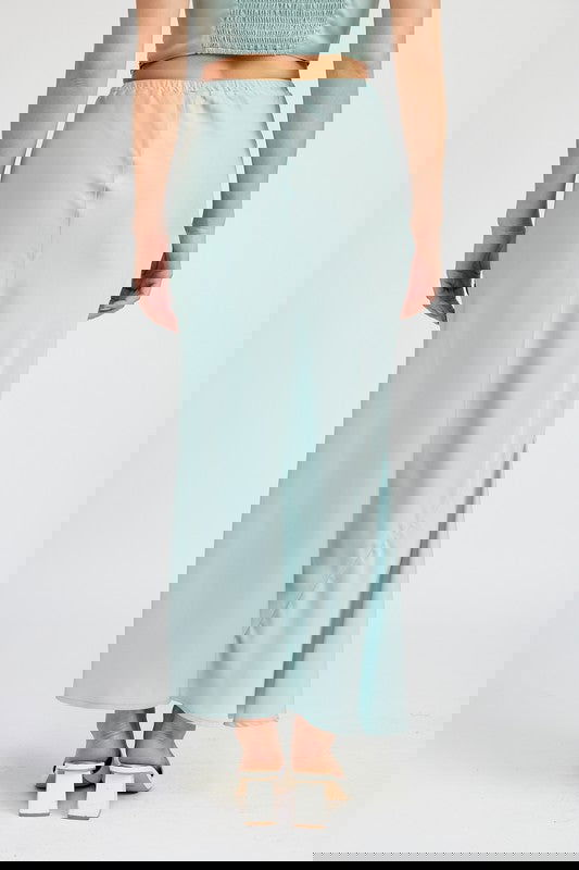 The Mystic Tide Satin Skirt - The Queens Hanger Boutique