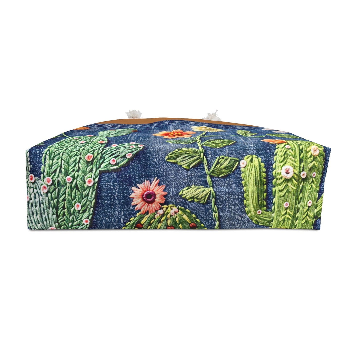 The Retro Cactus Weekender Bag - The Queens Hanger Boutique
