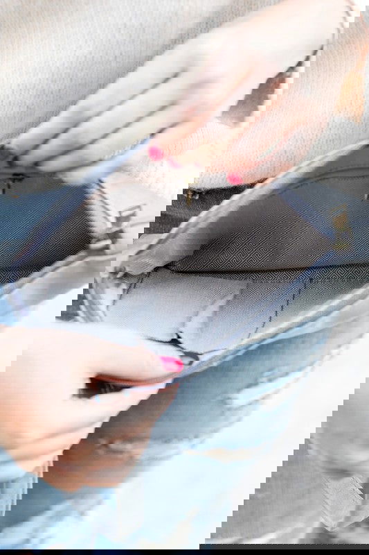 Wristlet Mini Clutch - - The Queens Hanger Boutique -