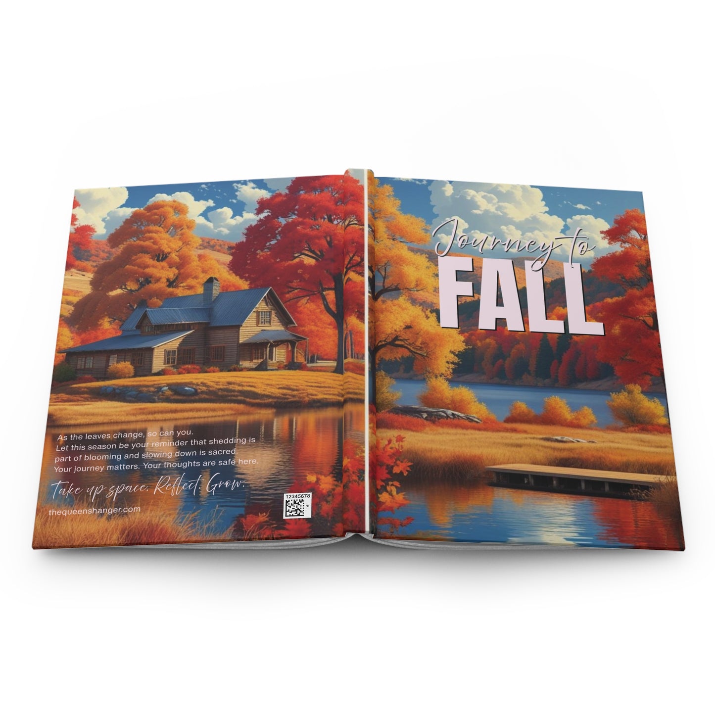Journey to Fall Hardcover Journal