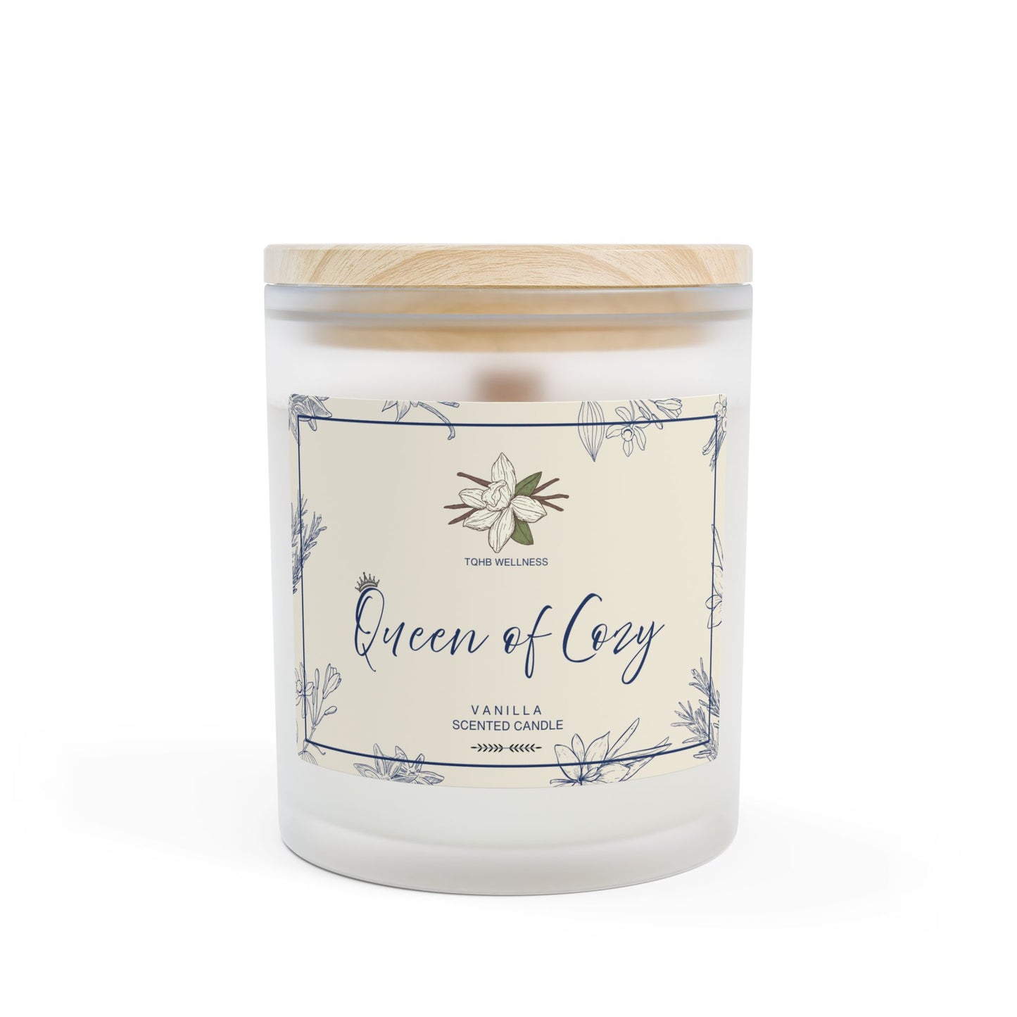 Queen of Cozy Vanilla Scented Candle