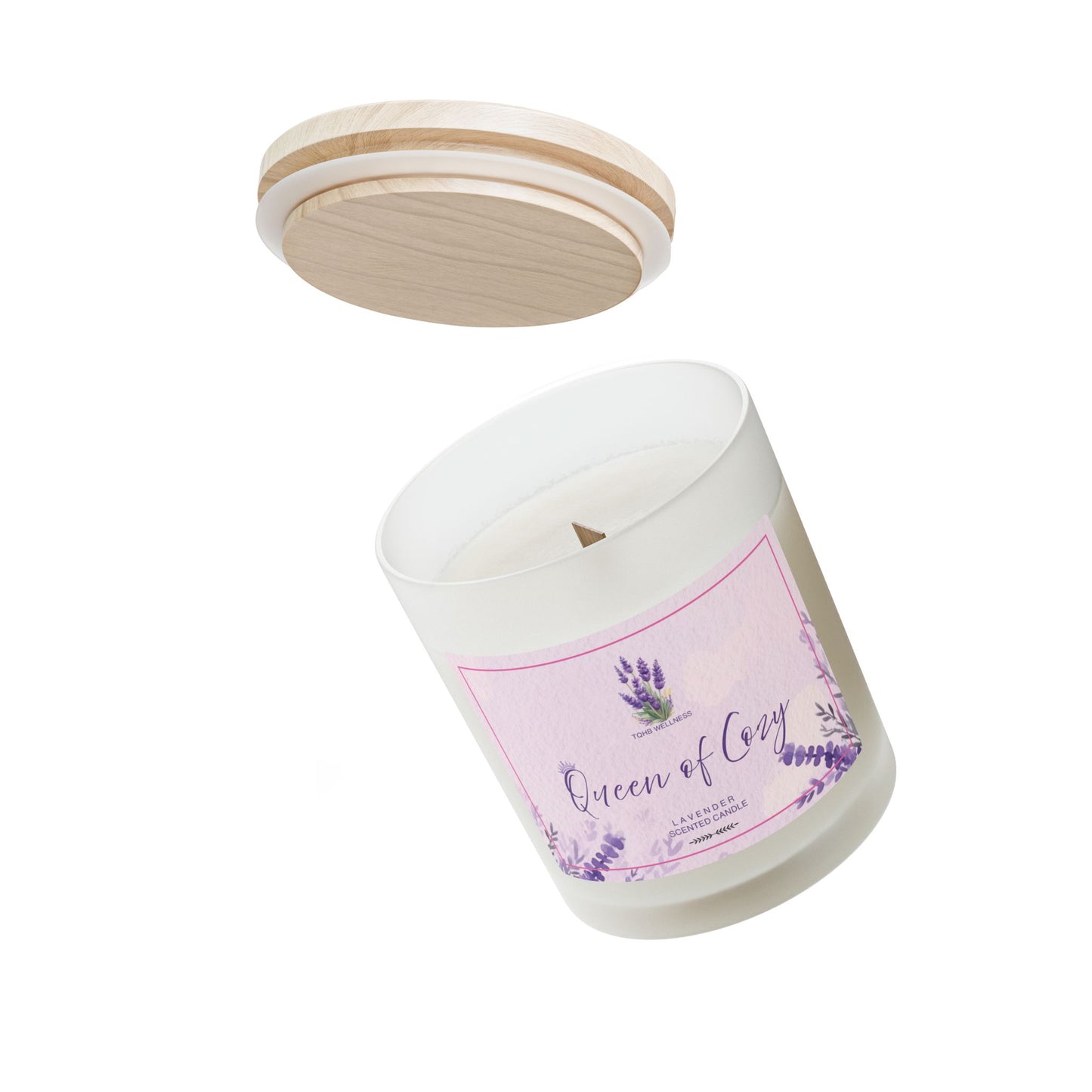 Lavender Scented Candle - Queen of Cozy