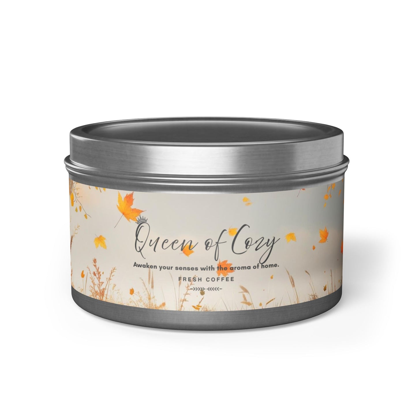 Queen of Cozy Tin Candles | Fresh Coffee