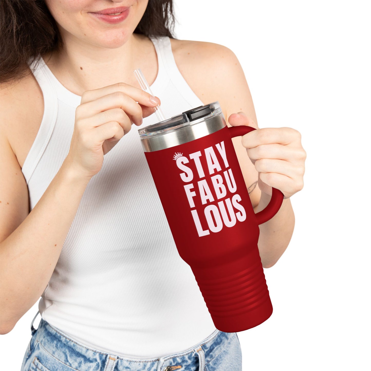 Stay Fabulous Insulated Travel Mug