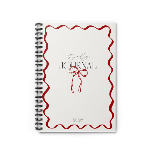 Moments of Joy Journal — 2026 Whimsical Spiral Notebook