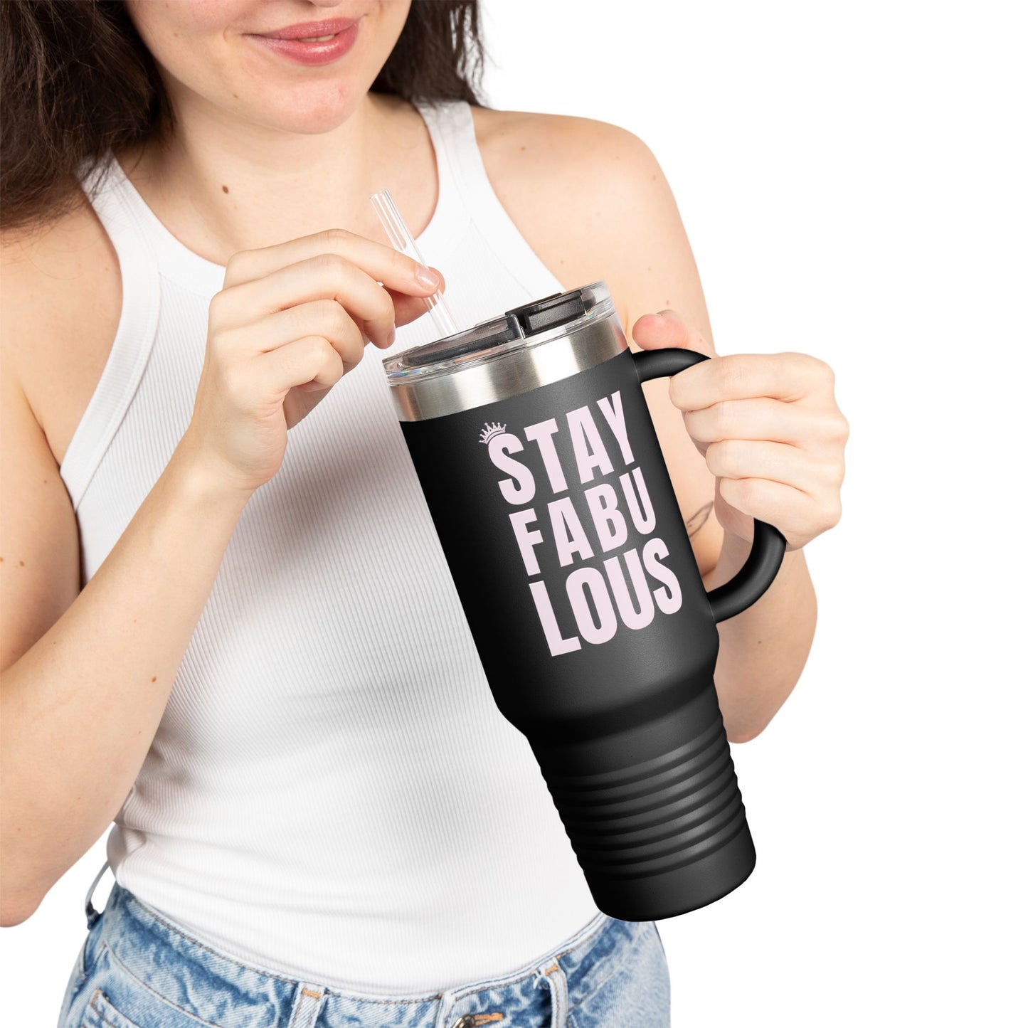Stay Fabulous Insulated Travel Mug