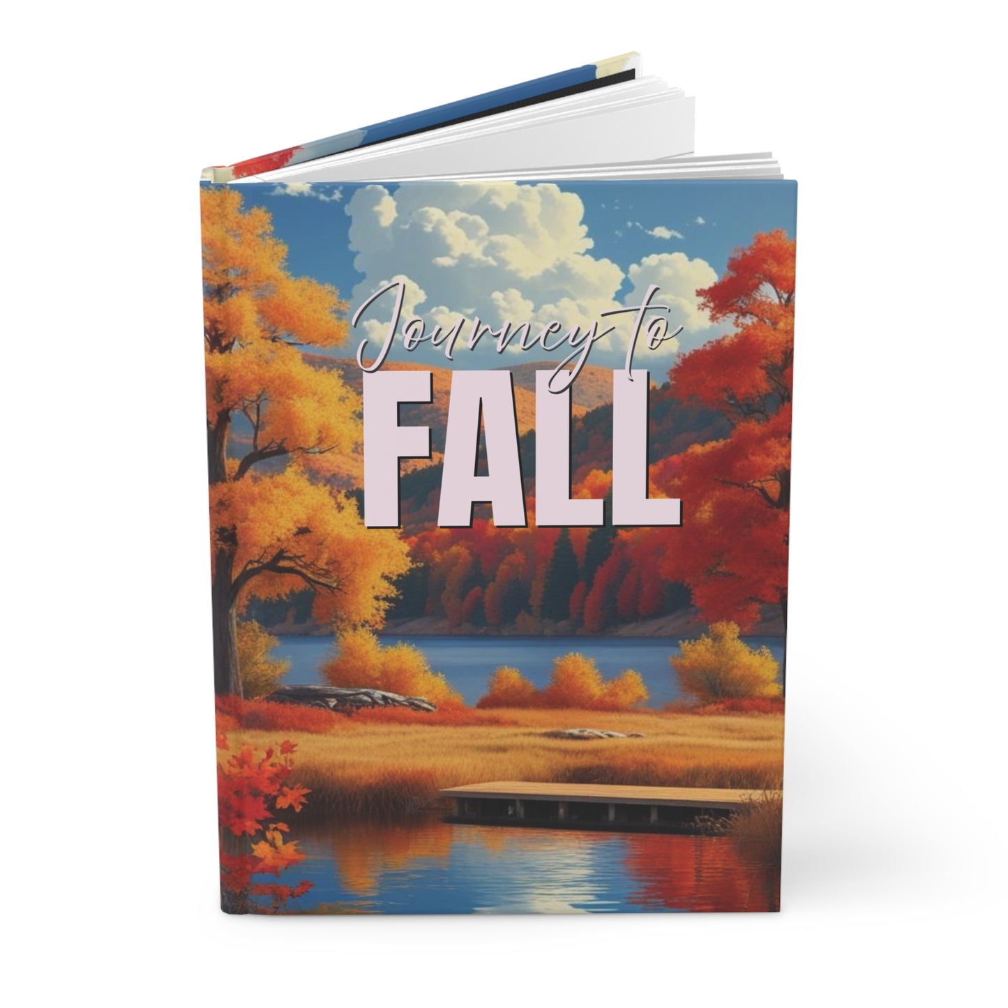 Journey to Fall Hardcover Journal