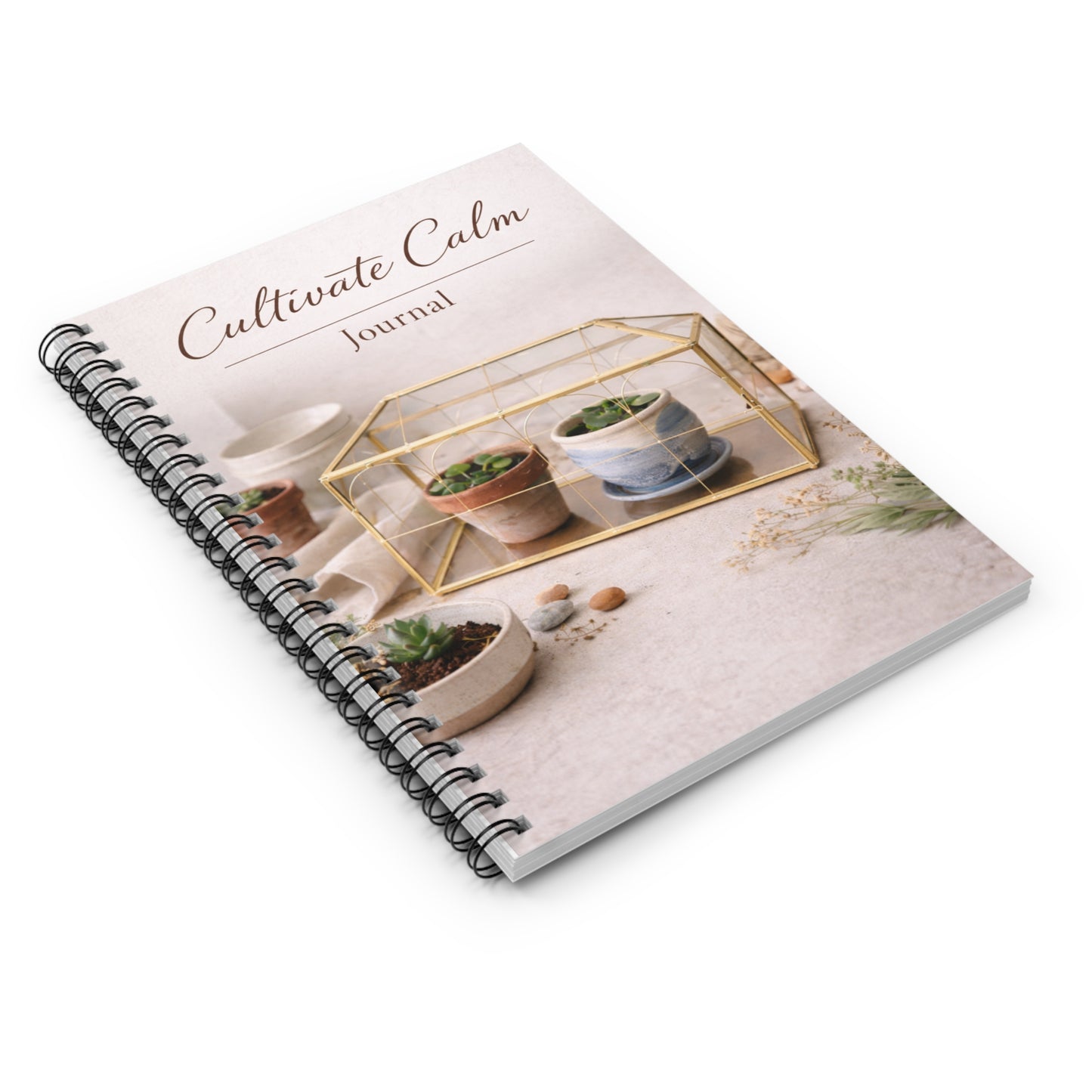 Cultivate Calm – Boho Botanical Terrarium Journal