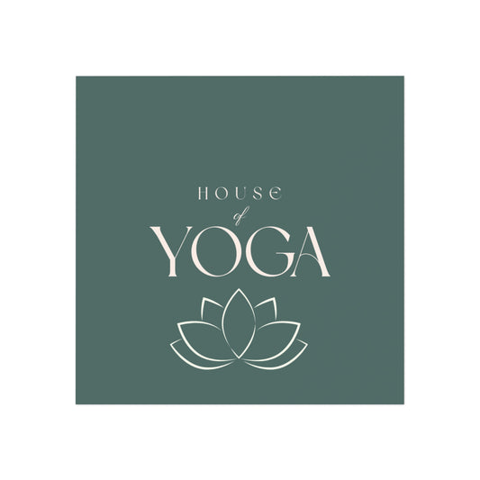 House of Yoga Magnet — Calm & Mindful Home Decor