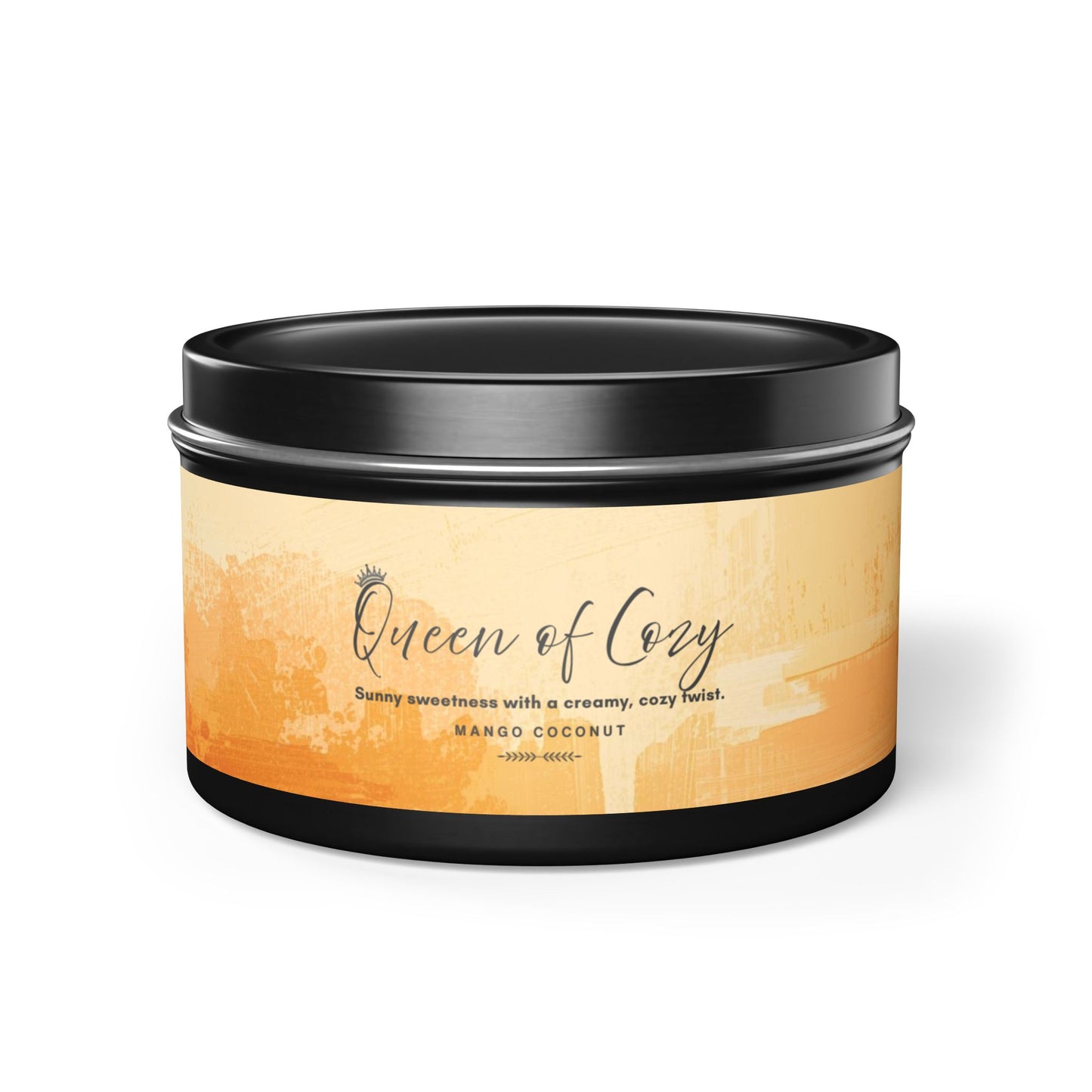 Queen of Cozy Tin Candles | Coconut Mango
