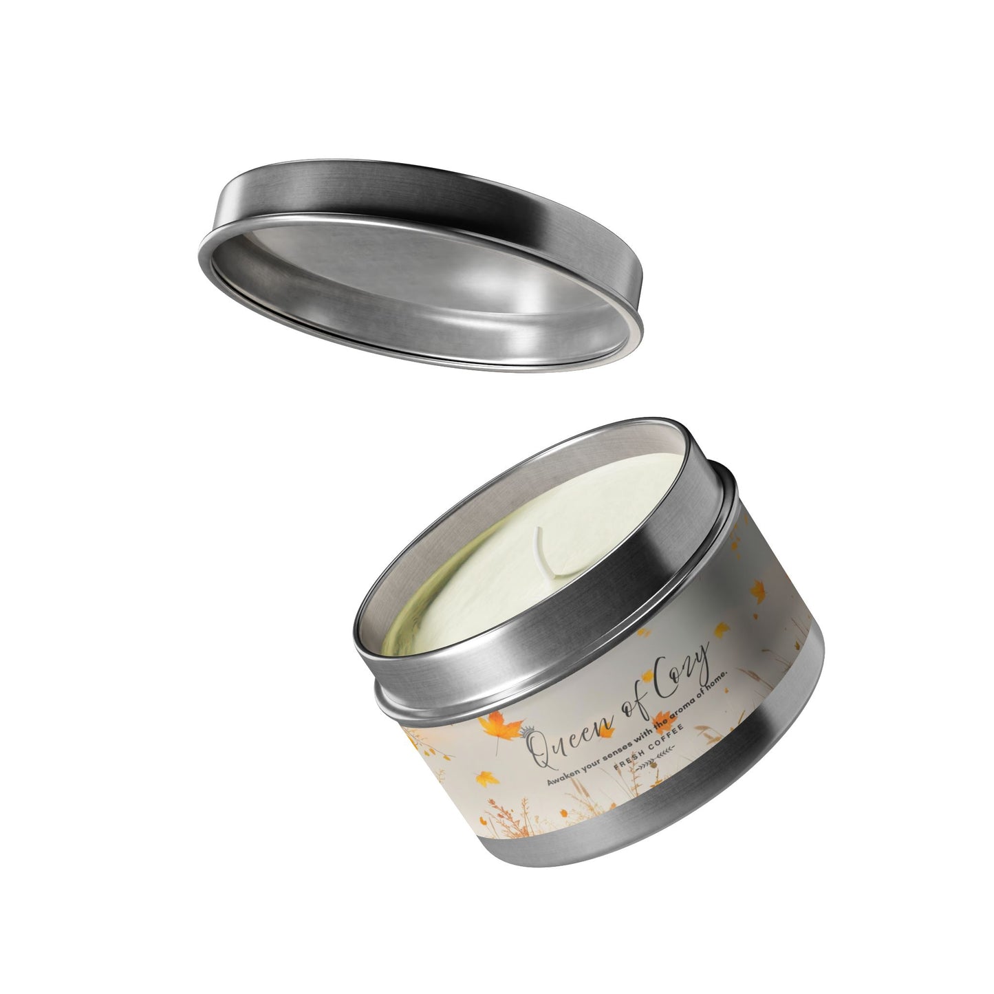 Queen of Cozy Tin Candles | Fresh Coffee