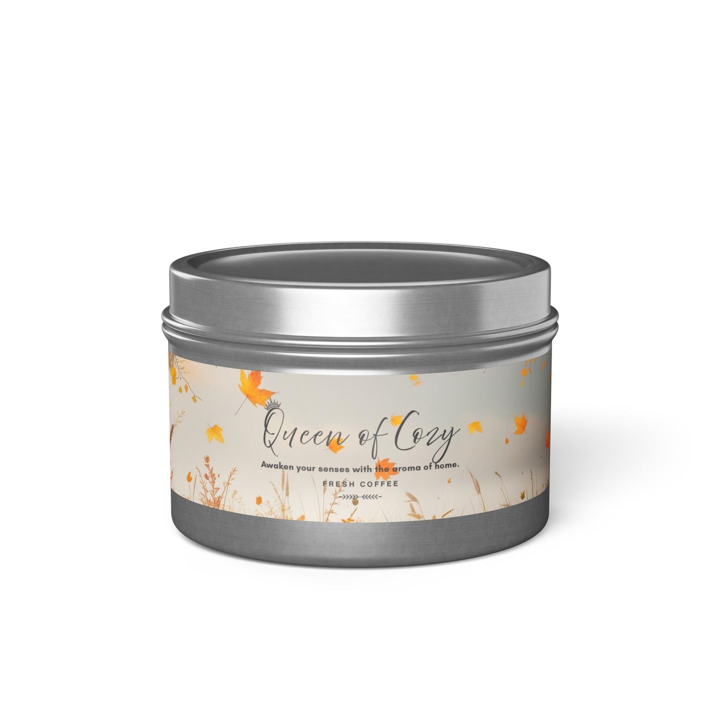 Queen of Cozy Tin Candles | Fresh Coffee