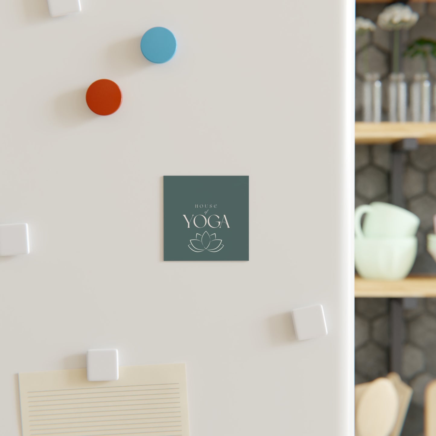 House of Yoga Magnet — Calm & Mindful Home Decor