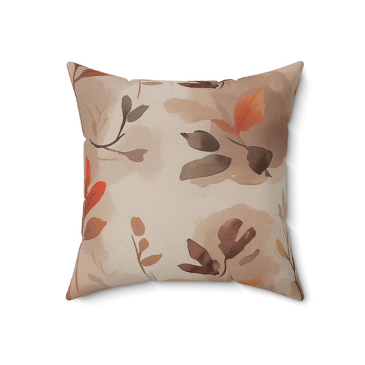 Fall Square Throw Pillow