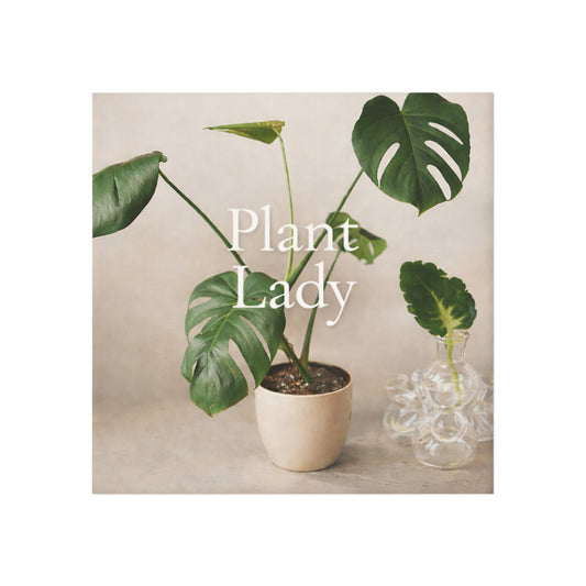 Plant Lady – Boho Botanical Monstera & Vases Magnet