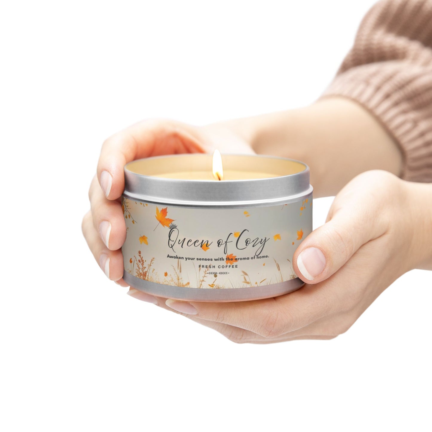 Queen of Cozy Tin Candles | Fresh Coffee