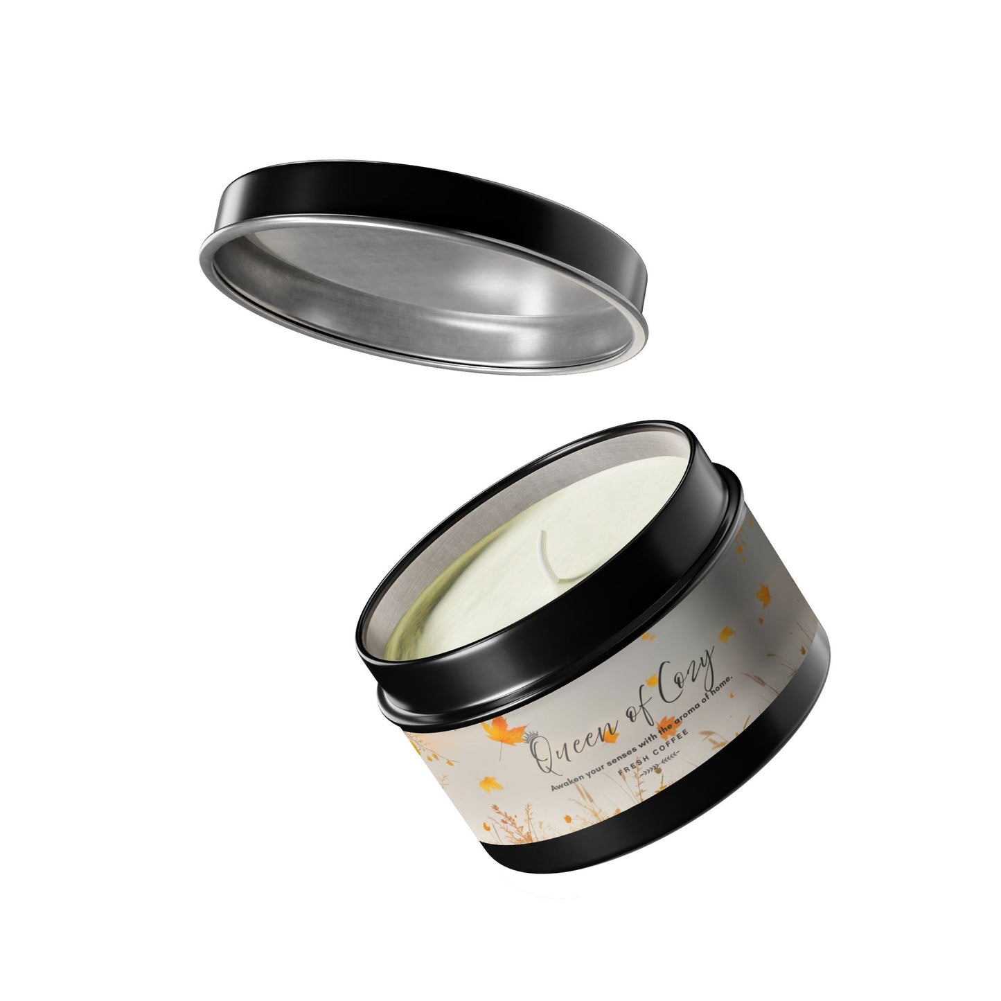 Queen of Cozy Tin Candles | Fresh Coffee