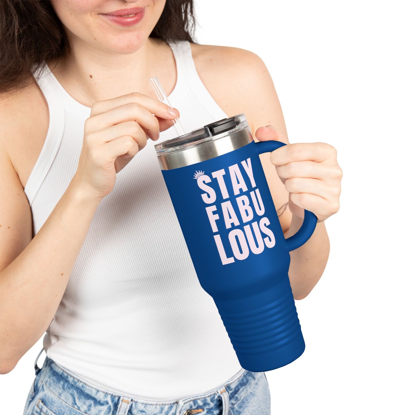 Stay Fabulous Insulated Travel Mug