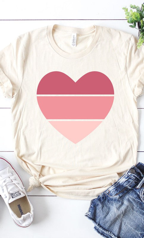 Gradient Heart Graphic Tee