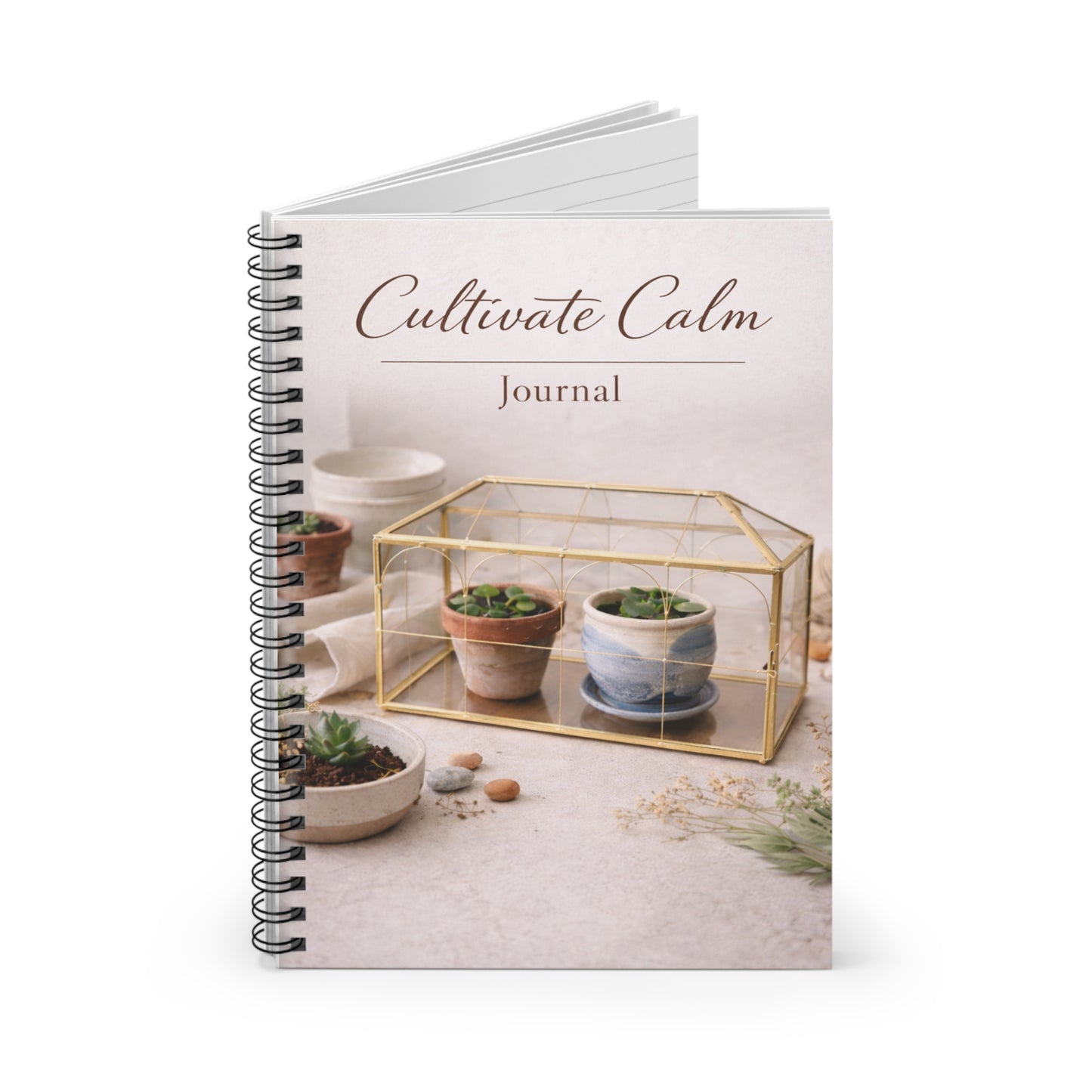 Cultivate Calm – Boho Botanical Terrarium Journal