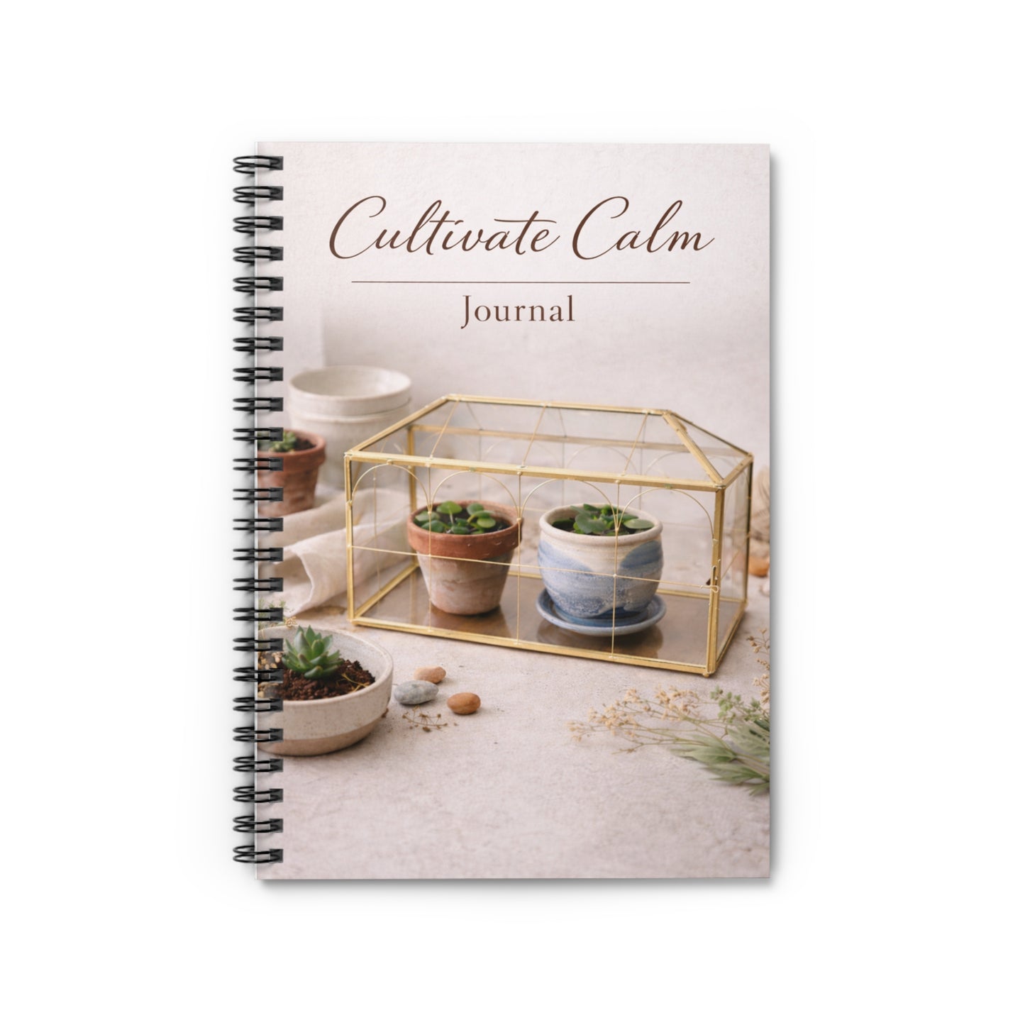 Cultivate Calm – Boho Botanical Terrarium Journal