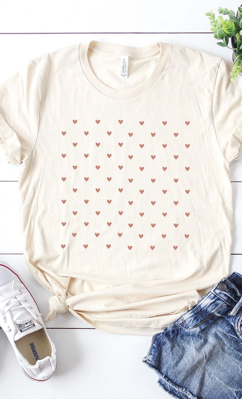 Polkadot Heart Graphic Tee