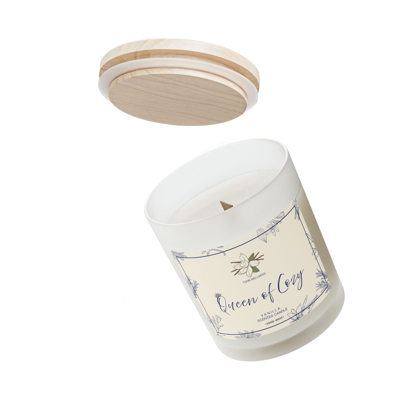 Queen of Cozy Vanilla Scented Candle