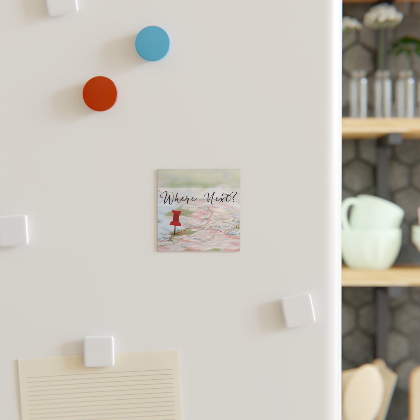 Where Next? Magnet — Travel-Inspired Home Decor
