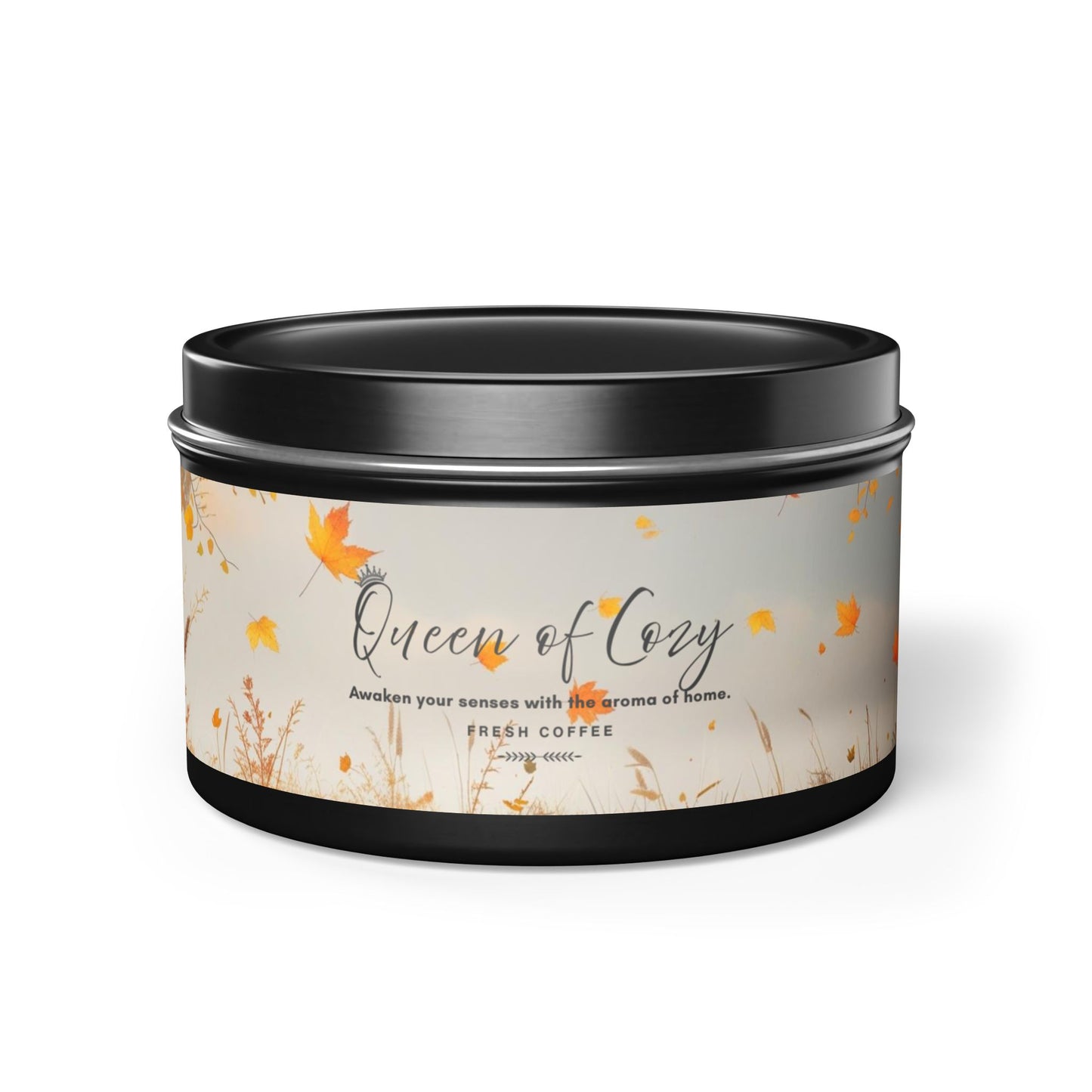 Queen of Cozy Tin Candles | Fresh Coffee