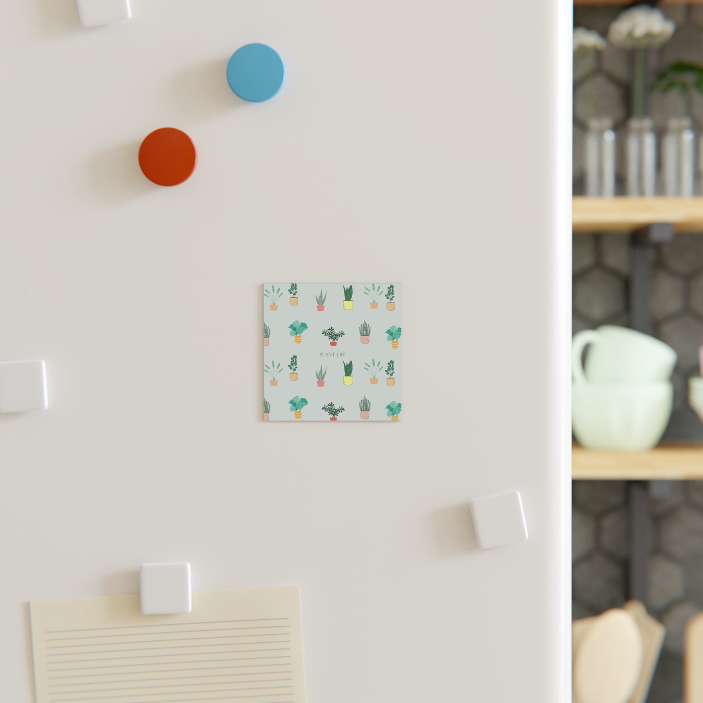 Plant Life Magnet — Whimsical Botanical Home Decor