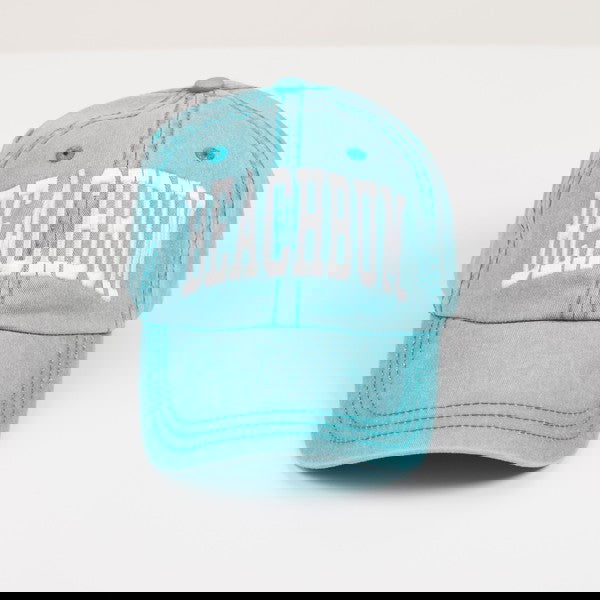 Beach Bum Graphic Canvas Hat - The Queens Hanger Boutique