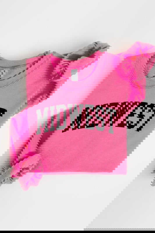 Midwest Graphic Fleece Sweatshirts -  - The Queens Hanger Boutique -